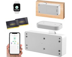 Elektronisch Kastslot - Smart Meubelslot Lade - Kasten Beveiligen - Onzichtbare Installatie - N.v.t. - Wit