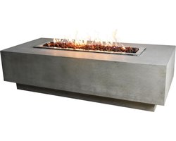 Elementi - Granville Vuurtafel - Vuurtafels - Beton - Grijs
