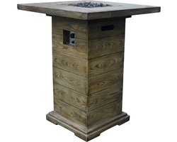 Elementi - Rova Bar Vuurtafel - Vuurtafels - Beton - Bruin