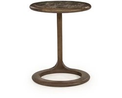 Eleonora bijzettafel Vito 43x37x55 cm marmer