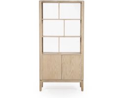 Eleonora boekenkast Harvey 90x40x180 cm eiken