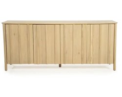 Eleonora dressoir Jake 183x47x80 cm eiken naturel