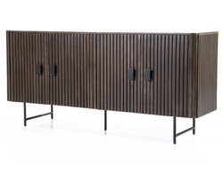Eleonora dressoir Remi 170x45x80 cm mangohout bruin