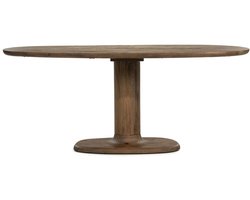 Eleonora eettafel Coco 180x110x77 cm lichtbruin eiken
