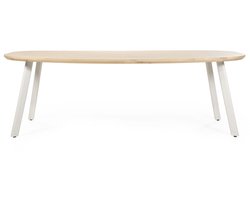 Eleonora eettafel Dion 220x110x77 cm eiken