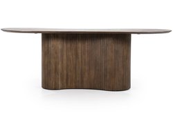 Eleonora eettafel Jordy 200x110x76 cm mangohout