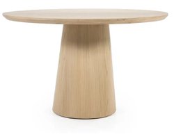 Eleonora eettafel Nola 130 cm rond eiken
