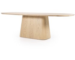 Eleonora eettafel Nola 250x110x76 cm deens ovaal eiken