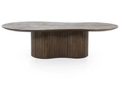 Eleonora salontafel Jordy 130x70x35 cm mangohout bruin