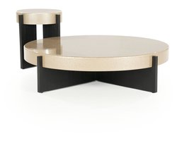Eleonora salontafel Juliet 110x110x28 cm beige
