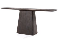 Eleonora sidetable Aron 180x40x75 cm mangohout bruin