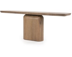Eleonora sidetable Leon 200x45x80 cm eiken bruin