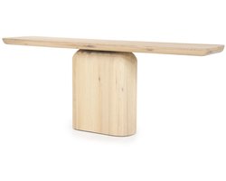 Eleonora sidetable Leon 200x45x80 cm eiken naturel