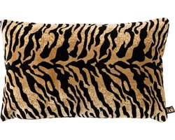 ELEONORA | sierkussen 30x50 cm | Pumice Stone | beige | dierenprint | Hoii | met duurzame kussenvulling
