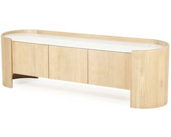 Eleonora tv meubel Don 165x45x50 cm eiken