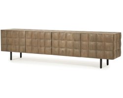 Eleonora tv meubel Felix 214x41,5x54 cm mangohout