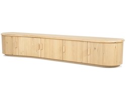 Eleonora tv meubel Josh 240x42x43 cm eiken naturel