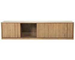 Eleonora tv meubel Milo 180x42x43 cm eiken bruin