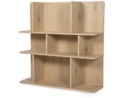 Eleonora wandkast Renee 105x30x105 cm eiken