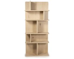 Eleonora wandkast Renee 70x30x160 cm eiken