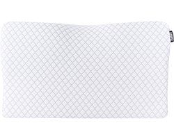 ELGON - Hoofdkussen traagschuim - Wit - 50 x 30 cm - Traagschuim