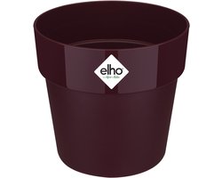 Elho B.for Original Rond 35 - Bloempot voor Binnen - 100% Gerecycled Plastic - Ø 35.0 x H 32.0 cm - Moerbei Paars