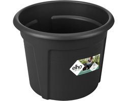 Elho Green Basics Aardappel Pot 33 - Eigen Aardappelen Kweken - 100% Gerecycled Plastic - Ø 32.3 x H 25.7 cm - Living black