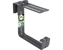 Elho Green Basics Haken Metaal 16 - Accessoires voor Balkon Buiten - Ø 18.0 x H 16.5 cm - Antraciet