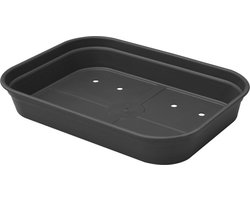 Elho Green Basics Tuintray 60 - Binnen en Buiten - Kweken en Oogsten - Ø 58.5 x H 11.0 cm - Living black