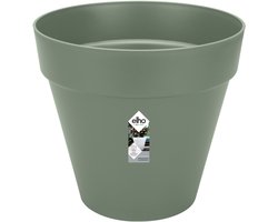 Elho Loft Urban Rond 40 - Bloempot voor Buiten - Ø 38.5 x H 35.3 cm - Pistachegroen