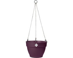 Elho Vibia Campana Hangschaal 26 - Bloempot voor Buiten - Ø 26.0 x H 18.4 cm - Esdoorn paars