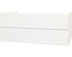 Elite Onderkast - Horizontaal Reliëf - 120 cm - Licht Hout