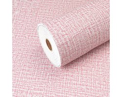 Elkuaie Zelfklevend Behang - PVC Interieurdecoratie - Marmeren Structuur Gemakkelijk Te Plaatsen - 1 Stuks - Voor Muren En Meubels Wit