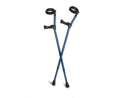 Elleboogkrukken Blauw