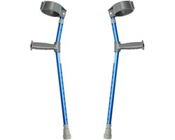 Elleboogkrukken Kind Blauw