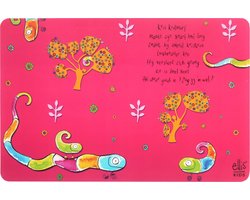 EllisKids Kris Krulsnarf Placemat - Roze