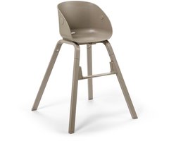 Elodie GRACE hoge eetstoel - Kinderstoel - Meegroeistoel - Tender Taupe