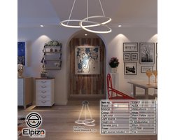 Elpizo Plafondlampen LED 220917 zwart