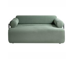 ELVA - Tweezitsbank - Lichtgroen - Polyester