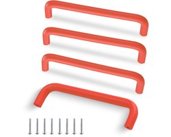Elzusha - Set van 4 Aluminium Deurgrepen 128mm voor Meubels