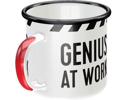 Emaille Mok Genius At Work