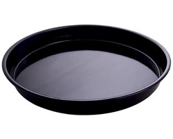 Emaille Oven Schaal - Ronde 36cm - Antiaanbak - Hittebestendig - Lichtgewicht - Wit