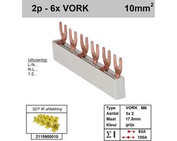 EMAT Kamrail 2P 3 voudige