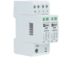 EMAT overspanningsbeveiliging type 2 3P+N (TN-S, TT) 40kA DIN-rail (85011001)