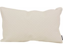 Embossed Cream | 30 x 50 cm | Kussenhoes | PU Leder