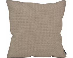 Embossed Taupe | 45 x 45 cm | Kussenhoes | PU Leder