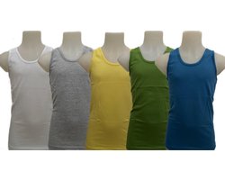 Embrator Jongens Hemdjes 5-stuks mix maat 152/158