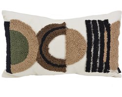 Embroidery Boho Brown | 45 x 45 cm | Kussenhoes | Katoen