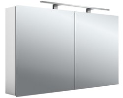 Emco Mee LED-spiegelkast 2 deuren 120cm
