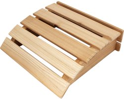 Emendo - Sauna hoofdsteun - Blank Hout